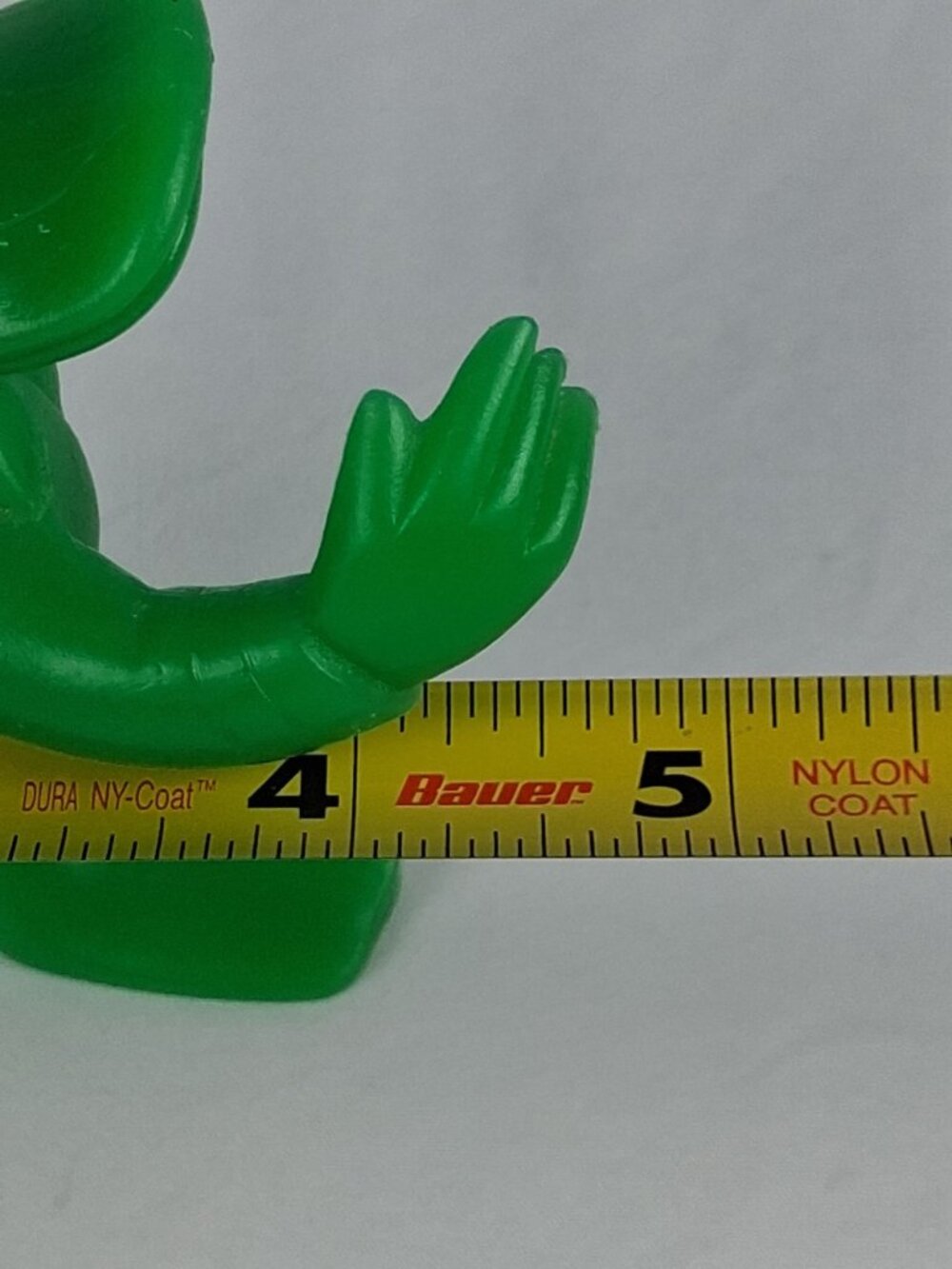 1960s Green Donald Duck Plastic Freestanding Figurine by Louis Marx & Co. - Picture 6 of 11